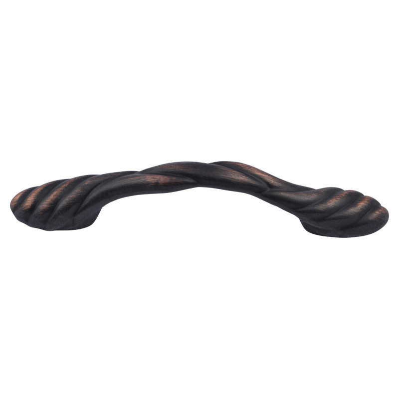 Oil Rubbed Bronze Twisted Arch Bar Pull Set of 10