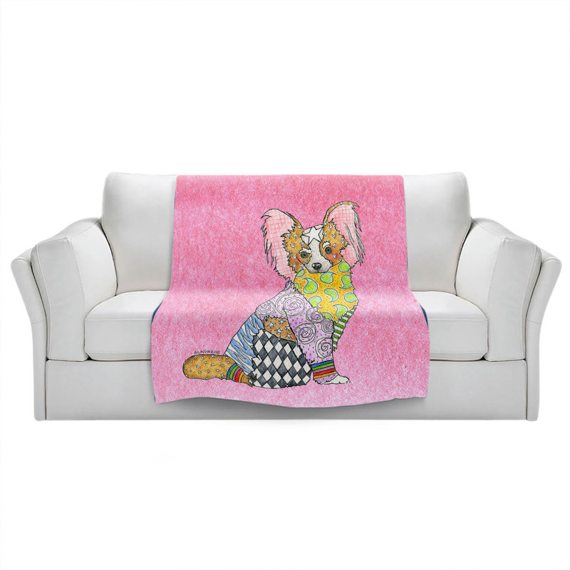  Couverture Papillon, 51 po x 60 po