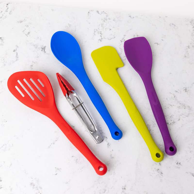 Colourworks Brights 5 Utensil Set