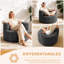 One Seater Compressed Round Curved Sofa Chair-2011588824