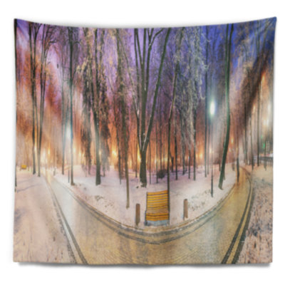 Landscape Polyester Tapestry