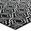 Tapis transitionnel à motif de treillis marocain par Modway-97550197