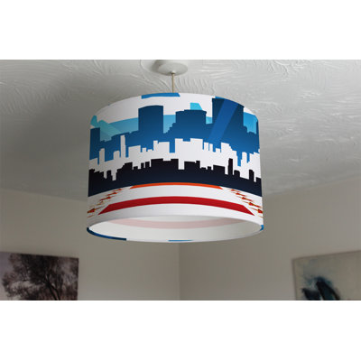 Drum Cotton Lamp Shade ( Uno )