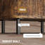 48cm W Engineered Wood Bedside Table