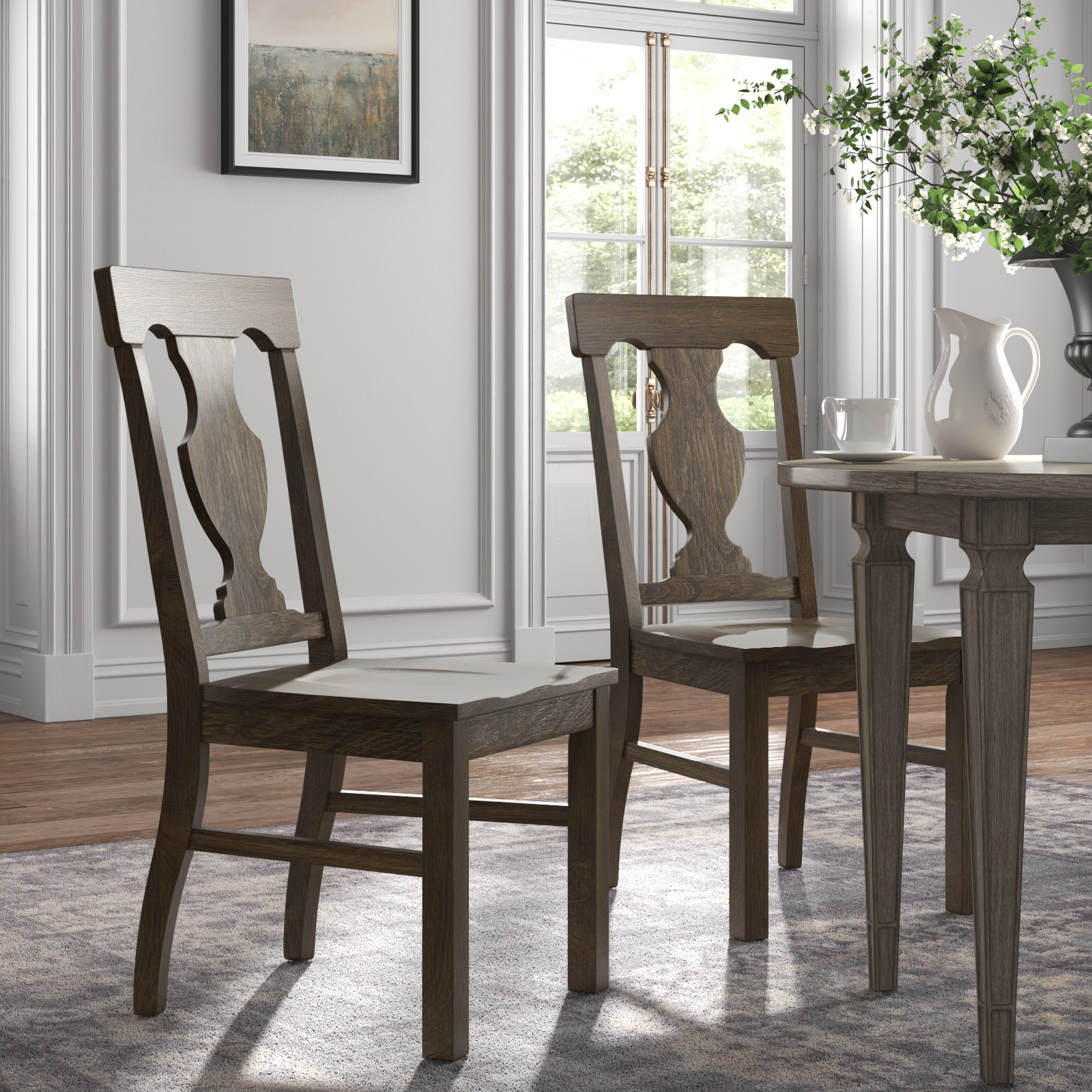 Wayfair queen best sale anne chairs