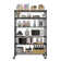 Maxden 46'' W Height Adjustable Shelving Unit with Wheels