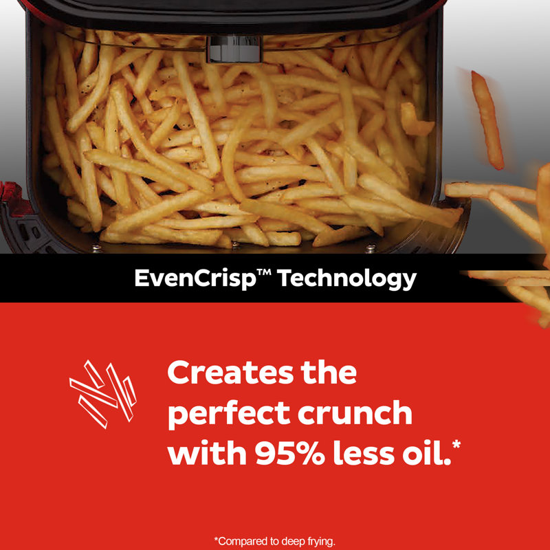 Instant Vortex 6 Quart Black 4-in-1 Air Fryer