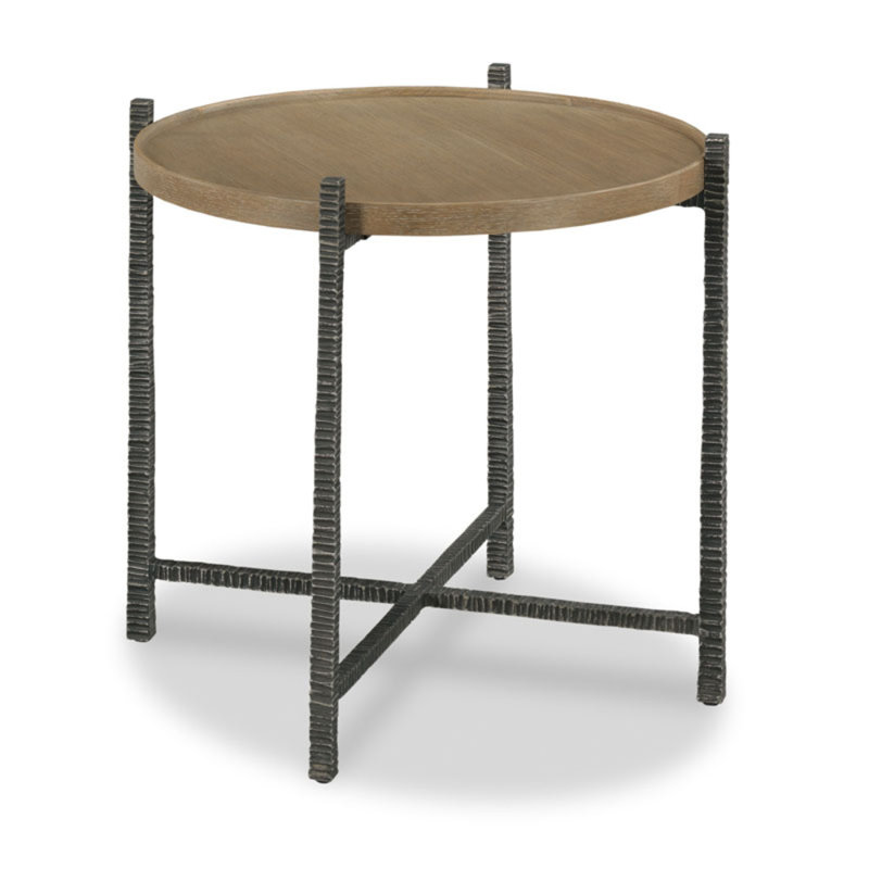 Broomfield End Table, Brown, Black