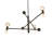 Emelya 3 - Light Dimmable Geometric Chandelier