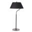 Lampe de table cylindrique 1 lumière Geraldine - noir mat - abat-jour noir-761248889-761248891-761248894