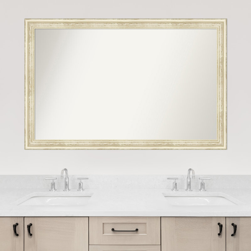 Miroir mural pour salle de bain Country, Rectangle, H 31,5 po x l 48,5 po