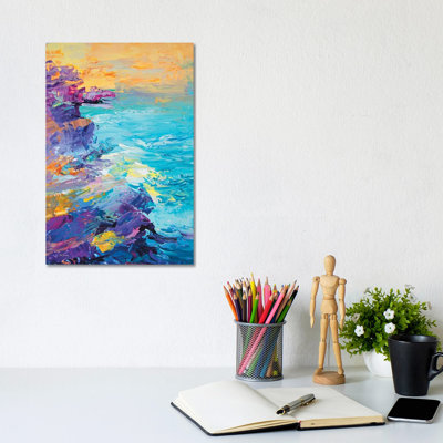 Magnificent Coastline by Stoian Hitrov - Painting on Canvas