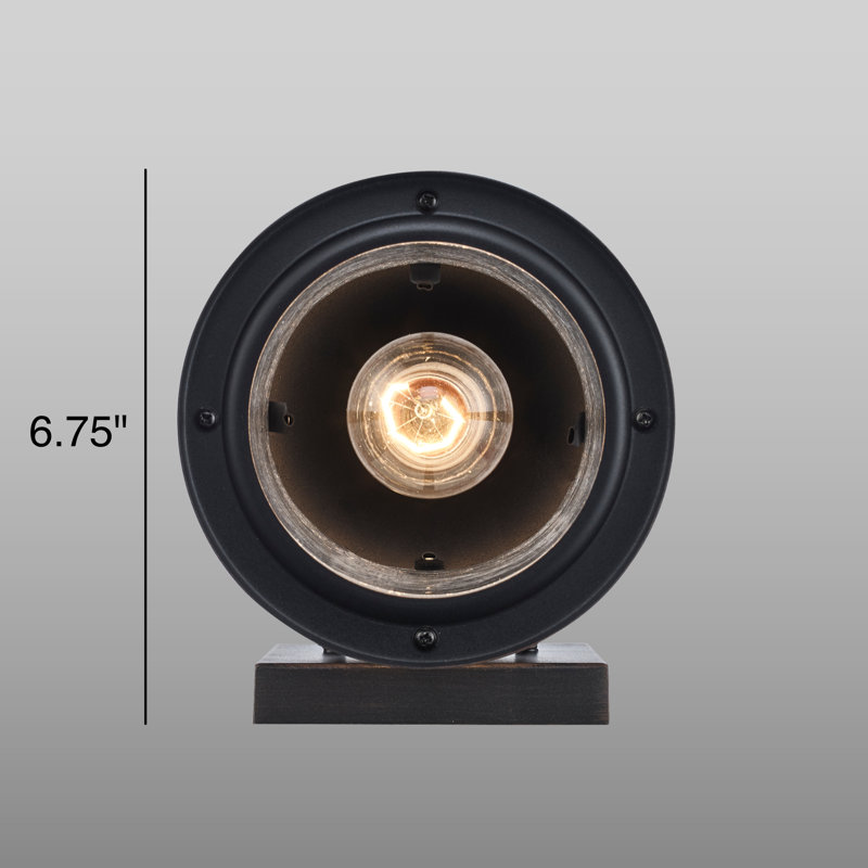 Thorton Wall Light, 11" H x 7" W x 8" D, Rust