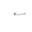 Emtek Modern Tubular Paper Holder - Single Post w/ Soft Square Rosette-419565199