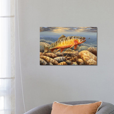 Cutthroat Trout2 by Cynthie Fisher - Wrapped Canvas Print