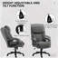 Chaise de bureau avec rembourrage moelleux et pivotant pour une journée de travail et de détente