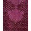 Tapis mauve en laine noué à la main Cribb 8 pi 0 po x 10 pi 1 po