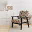 Artistic Whimsy Polka Dots Pattern - Upholstered Modern Accent Chair And Arm Chair_D-647751773-700776156