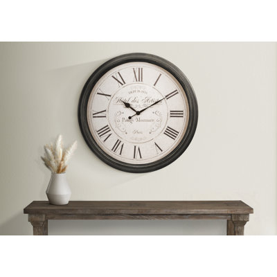 Horloge murale ronde