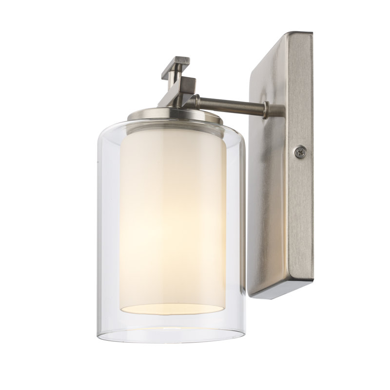 Dimmable Chandelier, Brushed Nickel, 1