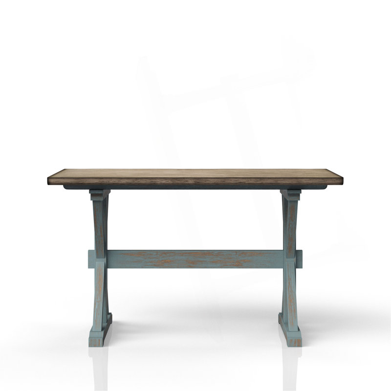 X Based Counter Height Casual Dining Table