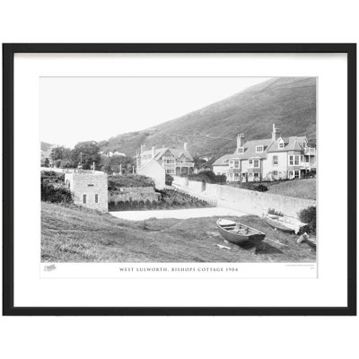 West Lulworth, Bishops Cottage 1904 by Francis Frith - Single Picture Frame Print