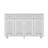 Amiee 55.1'' Wide 3 Drawer Mirrored Door Sideboard-76547917