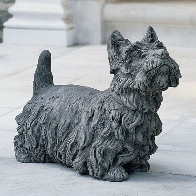 Dog Scottish Terrier Garden Statue