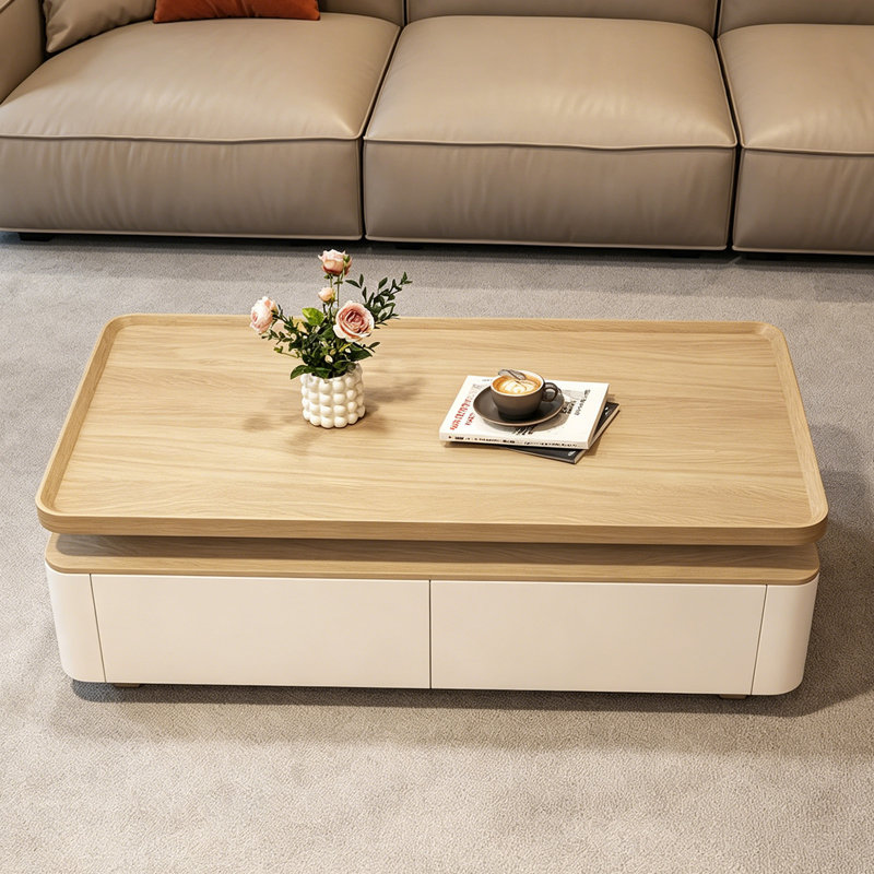 Bruckner, Blanc, Naturel, H 17,71 po x L 55,11 po x l 27,55 po
