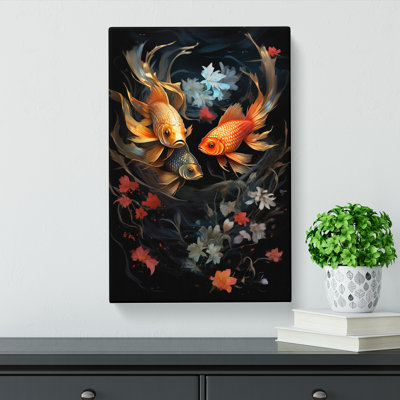 Pisces Fish Zodiac Classicism No.2 - Print