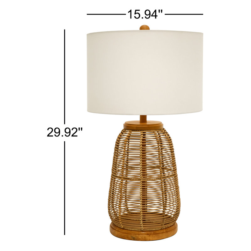 Isidro Wicker/Rattan Table Lamp