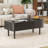 39.4'' Mid-century Modern Lift-top Coffee Table, Hidden Storage & Flip Top, Fluted Center Table-408466678