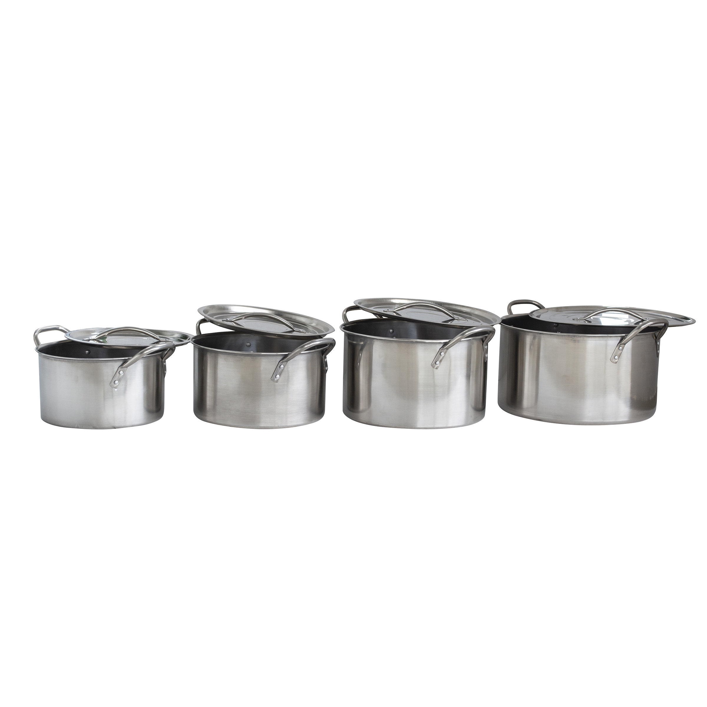 BergHOFF Essentials 3Pc 18/10 Stainless Steel Lunch Box 8.25