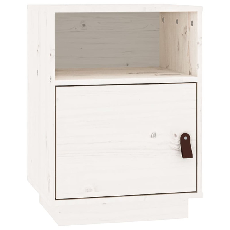 Josias Bedside Table, White