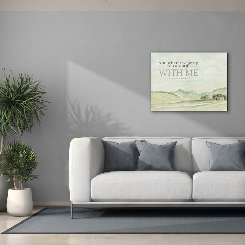  «With Me» par Cindy Jacobs, art mural sur toile, 34 po x 26 po, H 26 po x l 34 po