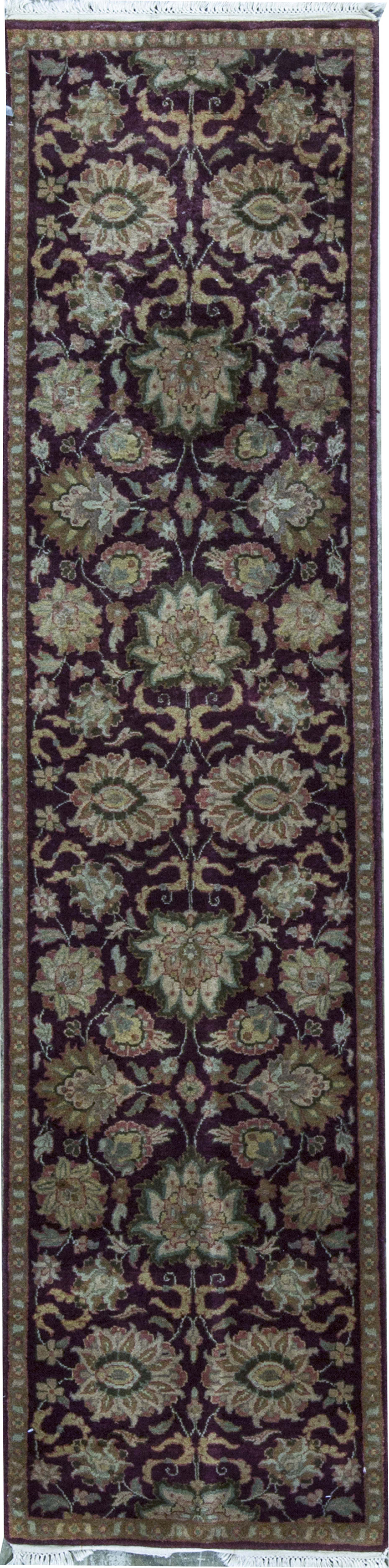 Bokara Rug Co., Inc. Hand-Knotted High-Quality Red and Gold Runner ...