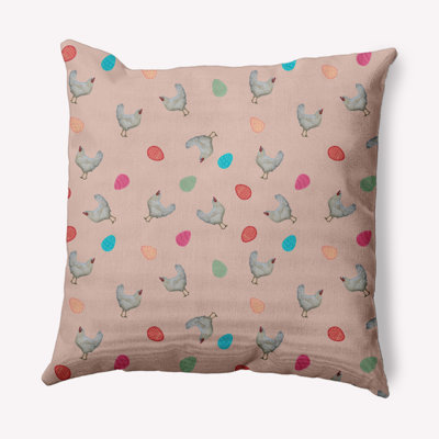 Reversible Throw Pillow
