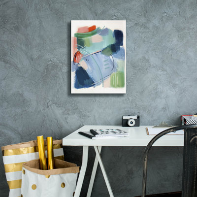  «Lake House 2» par Brittany Evans, art mural sur toile, 12 po x 16 po