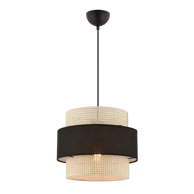 Chandelier, Crème / noir