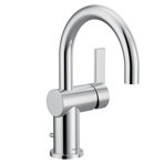 Robinet pour salle de bain à un trou Cia, robinet d'évier pour salle de bain à une poignée avec drain