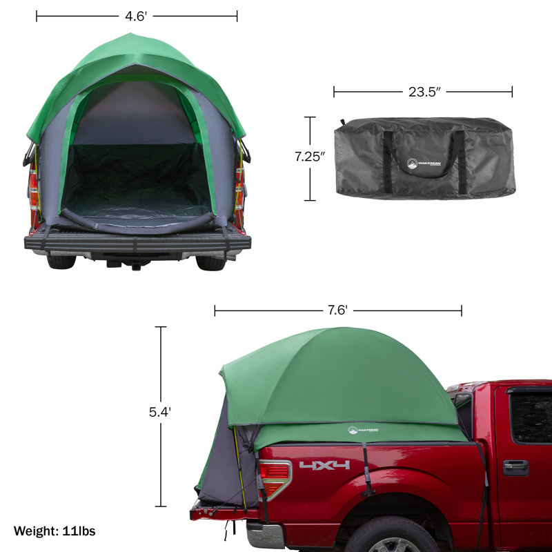 Tente de lit Wakeman Outdoor - tente de camping ventilée résistante à l'eau - tente de camping pour 2 personnes