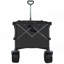 Chariot utilitaire robuste pliable d'une capacité de 360 lb - Roues tout-terrain silencieuses, poignée réglable et porte-gobelets pour le camping, le jardinage, le pique-nique, le sport-113447402