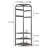 Corner Coat Rack With 6 Double Hooks