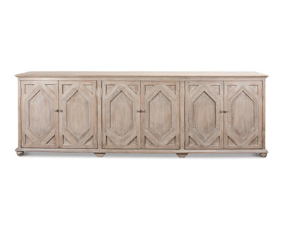 Diamond 112'' Solid Wood Sideboard