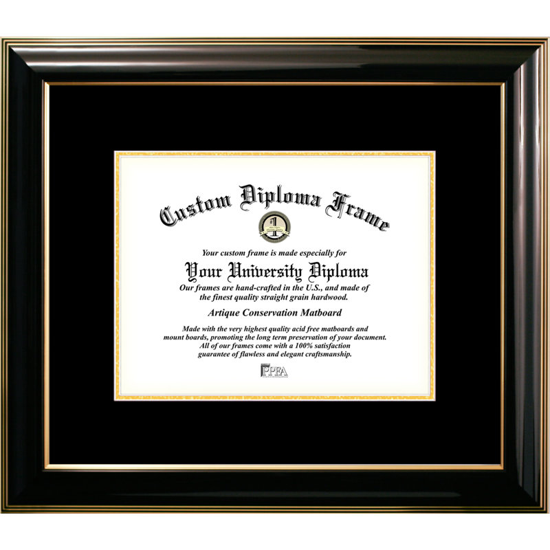 Cadre photo de tapis classic, Noir