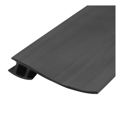 Sceau de porte moustiquaire en vinyle noir FHC B791 (paquet de 1)