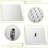 Brushed Nickel Shower System With Waterfall Tub Spout - 12" Ceiling Mount Square 3 Function, Rainfall & Handheld -Balanced Valve Easy Installation And Hygienic Standard Effortless Install Purify-127233192