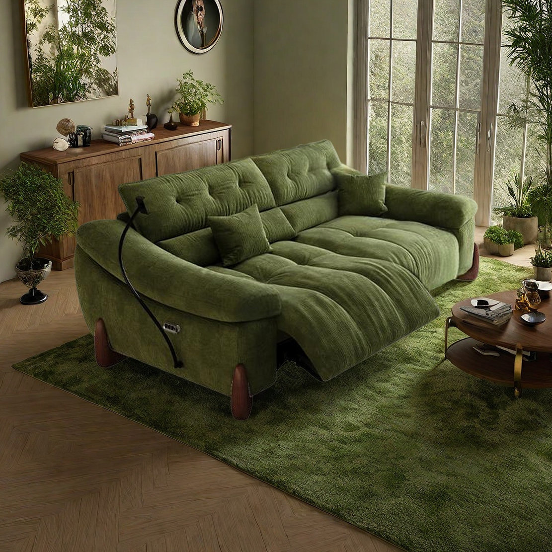 George Oliver Simple Light Luxury Electric Sofa | Wayfair, image size:1111x1111