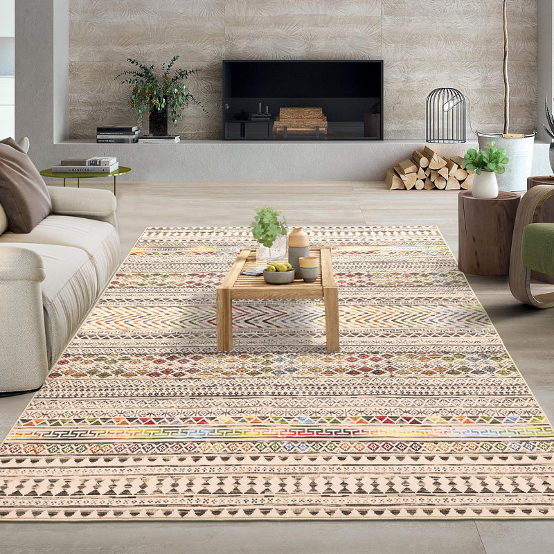 Tapis avec envers antidérapant Lentovich, Rectangle 8 pi 12 po x 12 pi