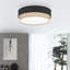 Elanaz Fabric Flush Mount-625379372-625379375